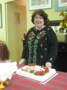 We also got to wish Chairman Virginia Van Cleave a very happy birthday!